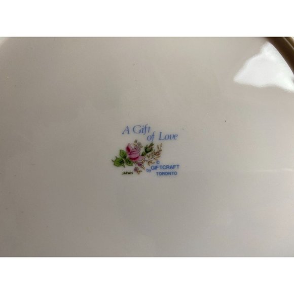 Gift Craft 25th  Anniversary 10" Blue Bells Cake/Serving  Plate - Picture 5 of 6